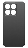 Чехол Silicone Case матовый для Xiaomi 14T 5G черный, Borasco