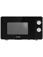 Микроволновая печь Gorenje MO20E1B (Essential / 20 л, 800 Вт, переключатели поворотный механизм, черный)
