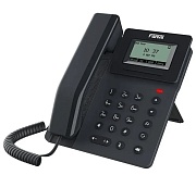 Телефон VoIP Fanvil V50P, 2 SIP линии, PoE, порт 100 Мбит, 2,3" монохромный экран (без подсветки)
