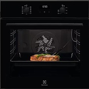 Духовой шкаф Electrolux EOE5C71Z (SenseCook 700 / 72 л / до 275°C / Чёрный, стекло / Катализ / телескоп. напр. (x1) / термозонд / SoftClose)