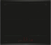 Поверхность индукционная Bosch PVQ695HC1Z (Serie6 / Чёрная стеклокерамика / 4 конфорки / CombiZone / PowerBoost / Таймер / 6,9 кВт)