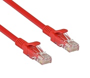 Патч-корд ExeGate 0,5 м, UTP, cat.5e, красный