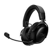 Беспроводные игровые наушники HyperX Cloud III S Wireless, (объемный звук 7.1), (A59YZAA), Черные