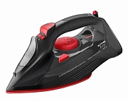 DSP Утюг Stingray ST-IR201B чёрный/красный (3200 Вт / подошва - керамика / паровой удар - 490 г/мин / 1,8 м / автоотключение)