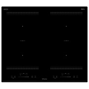 Поверхность индукционная KRONA ETERNO 60 BL (Черный  / 4 конфорки / (1,8/1,8/1,8/1,8) кВт / 2 Flex зоны / стеклокерамика / STOP&GO / 7,2 кВт)