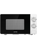 Микроволновая печь Gorenje MO20E1W (Essential / 20 л, 800 Вт, переключатели поворотный механизм, белый/черный)