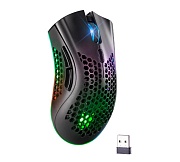 Беспроводная игровая мышь Defender Warlock GM-709L, (Радиоканал/2400 dpi), Черная