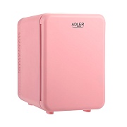 Мини холодильник Adler AD 8084 Pink (Объем - 4 л / Высота - 27 см / Ширина - 18.3 см / Розовый / питание - 220В (от сети) или 12В (от прикуривателя))