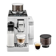 Кофемашина DeLonghi Rivelia EXAM440.55.W (кофе зерновой, молотый/ 1450 Вт/ 1.4 л/ автоматический капучинатор/ 13 напитков)