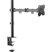 Крепление для монитора ONKRON D121E чёрный, для 13"-34", наклон 45°, поворот 180°, нагрузка до 8 кг, расстояние до стола 0-450 мм