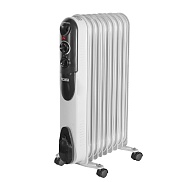 Масляный радиатор Ресанта ОМПТ- 9Н (2000 Вт, площадь - 25 м², термостат)