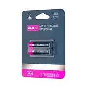 Батарейки BL2 Olmio AAA/LR03 BL2 Щелочные батарейки высокого качества BL2 (цена за 2 шт.)