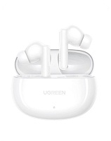 Беспроводные TWS наушники Ugreen Earbuds HiTune T6s ANC, (Bluetooth 5.3, AAC, LDAC, SBC), Белые