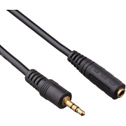 Удлинитель 3.5 mm jack - 3.5 mm jack ExeGate (EX-CCA-423-2.0), вилка-розетка, длина - 2 метра