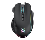 Беспроводная игровая мышь Defender Thunder GM-213, (Радиоканал/1600 dpi), Черная