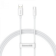 Кабель Baseus Superior Series Type-C - USB, 1м, (65W), Белый