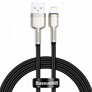 Кабель Baseus Cafule Series Lightning - USB, 1м, Черный