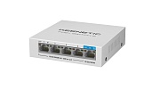 Коммутатор Keenetic PoE+ Switch 5 (KN-4610) 5-портовый гигабитный коммутатор с 4 портами PoE+ 60 Вт 802.3af/at поддержка QoS DSCP/802.1p