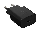 Сетевое зарядное устройство Samsung EP-T1510NBEGRU, (Type-C/15W/3A//PD), Черное