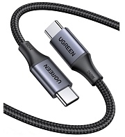 Кабель Ugreen US535 Type-C - Type-C, 2м, (240W), Серый (90440)