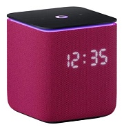 Умная колонка Яндекс Станция Миди с голосовым помощником Алиса, малиновый