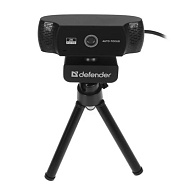 Веб камера Defender G-lens 2590 QHD 2K 3.7 МП, черный