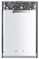 Внешний бокс для SSD M2 Netac WH11 2.5" с кабелем USB-C-USB-C. Цвет: серый