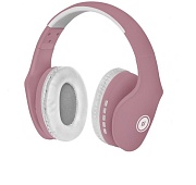 Беспроводные наушники Defender FreeMotion B525, (Bluetooth 5.0+EDR, кабель 1.2 м, SBC), розовый/белый