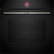 Духовой шкаф Bosch HBG7241B2 (Serie8 / 71 л / до 300 °C / чёрное стекло / Гриль / AquaClean / Home Connect / SoftClose / A+)
