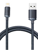 Кабель Baseus Crystal Shine Series Lightning - USB, 1.2м, Черный