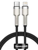 Кабель Baseus Cafule Series Lightning - Type-C, 1м, Черный