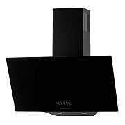 Вытяжка наклонная KRONA HELGA 600 black PB (950 м³/ч / 100 Вт / LED освещение 2x1 Вт / ширина - 59.6 см / чёрный / стекло)