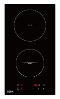 Поверхность индукционная Berk BHI-3002T/YK (Черная / стеклокерамика / 2 конфорки / Таймер / 3,5 кВт)
