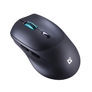 Беспроводная мышь Defender Effect X MS-095, (Радиоканал/1600 dpi/Бесшумная), Черная