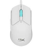 Беспроводная игровая мышь HyperX Pulsefire Haste 2, (Bluetooth/Радиоканал/Проводная/26000 dpi), Белая (6N0A8AA)