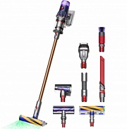 DSP Пылесос Dyson V12 Detect Slim Extra UK, Prussian Blue/Bright Copper
