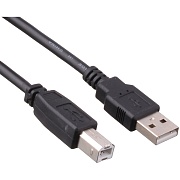 Кабель USB 2.0 Type-A - USB 2.0 Type-B ExeGate (EX-CC-USB2-AMBM-3.0), длина - 3.0 метра, черный