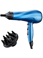 Фен BQ HD2207B (полноразмерный / 2400 Вт / 3 режима / 2 скорости / холодный воздух /шнур - 1,8 / диффузор)