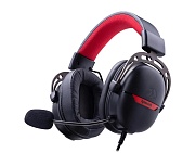 Проводные игровые наушники Redragon Aurora, (объемный звук 7.1 звук, кабель 1.8м), Черные
