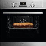 Духовой шкаф Electrolux EOF3H00BX (SurroundCook 600 / 65л / до 250°C / Нерж.сталь / AquaClean / боковые. напр.)