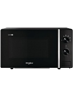 Микроволновая печь Whirlpool MWP 101 B (20 л, 700 Вт, переключатели поворотный механизм, черный)