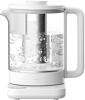 Чайник Xiaomi Multifunctional Kettle (800 Вт, 1.5л, стекло/металл) (BHR9118EU)