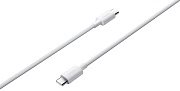 Кабель Xiaomi USB-C - USB-C, 3A, плетеный, 1 метр, белый (BHR0878GL)