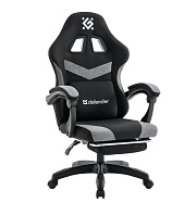 Игровое компьютерное кресло Defender Runa PRO чёрный/серый, ткань