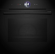 Духовой шкаф Bosch HBG9763B1S (Serie8 / 71 л / до 300 °C / чёрное стекло / Гриль / Пиролиз / Home Connect / Термощуп PerfectRoast / SoftClose / A+)