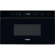 Микроволновая печь встраиваемая Whirlpool W67 MN840 NB (Чёрное стекло / 22 л / ширина - 59,5 см / 750 Вт / Гриль - 700 Вт / JetDefrost 3D)