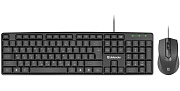 Проводной комплект клавиатура + мышь DEFENDER Dakota C-270