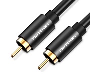 Кабель аудио Vention (RCA M - RCA M) длина 2м. черный