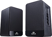 Колонки 2.0 Redragon Mouthpiece / 20W / питание 220В  / Чёрный / корпус - дерево