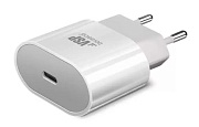 Сетевое зарядное устройство Borasco, (Type-C/20W/3А/PD), Белое